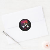 De brekers ronde sticker (Envelop)