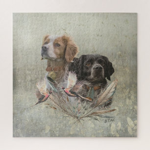 De Bretagne Spaniels, Frans Bretagne, Vogelhond, Legpuzzel