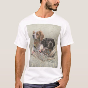 De Bretagne Spaniels, Frans Bretagne, Vogelhond, T-shirt