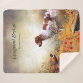 De Bretagne Spaniels, vogeljacht seizoen Sherpa Deken (Voorkant (horizontaal))