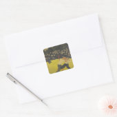 De Bretons worstelen, ca.1893 Vierkante Sticker (Envelop)