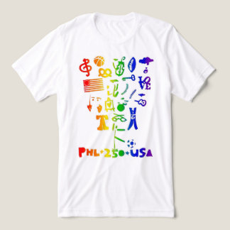 DE BRETT BENDER TROFEE REGENBOOG EDITIE Tri-Blend SHIRT