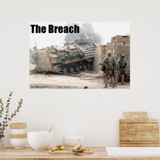 De breuk poster (Keuken)