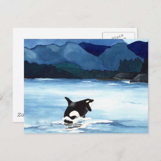 De Breuk van de orka Briefkaart (Voorkant / Achterkant)