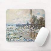 De breuk van het ijs door Claude Monet Muismat (Met muis)