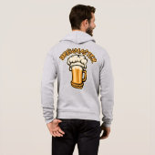 De Brewmaster heeft een Mok voor bier nodig Hoodie (Achterkant volledig)