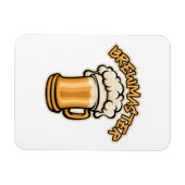 De Brewmaster heeft een Mok voor bier nodig Magneet (Horizontaal)