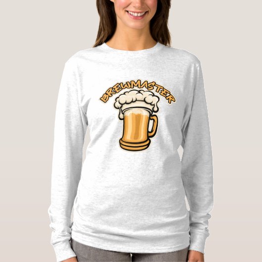 De Brewmaster heeft een Mok voor bier nodig T-shirt (Voorkant)