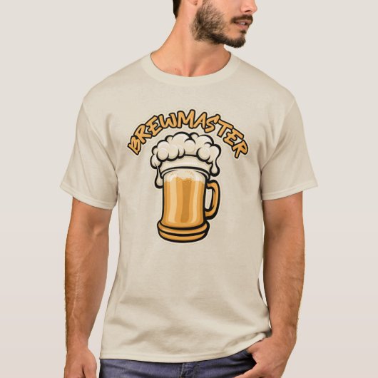 De Brewmaster heeft een Mok voor bier nodig T-shirt (Voorkant)