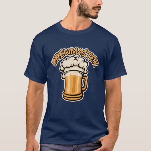 De Brewmaster heeft een Mok voor bier nodig T-shirt (Voorkant)