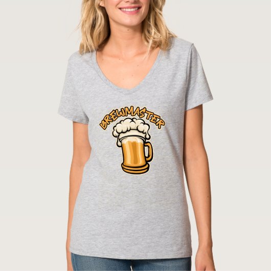 De Brewmaster heeft een Mok voor bier nodig T-shirt (Voorkant)