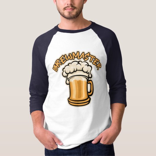 De Brewmaster heeft een Mok voor bier nodig T-shirt (Voorkant)