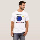 De Brexit Star draaien T-shirt (Voorkant volledig)