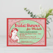 De Bridal Shower-uitnodiging van de Nitigs 50 Kaart (Staand voorkant)