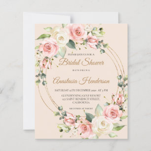 De Bridal van de begroting nodigde de Shower uit.