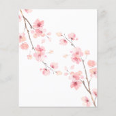 De Bridal van de begroting nodigt de Uitnodiging u Flyer (Achterkant)