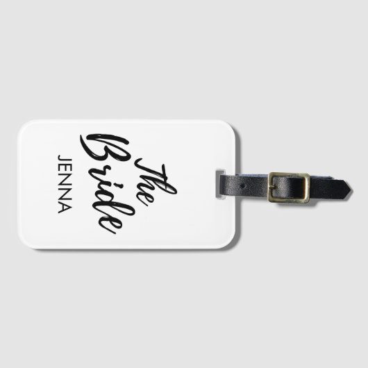 De bride bagagelabel (Voorkant (horizontaal))