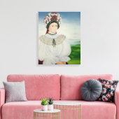 De bride canvas afdruk (Insitu (Woonkamer))