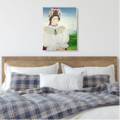 De bride canvas afdruk (Insitu (Slaapkamer))