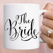 De Bride Elegant Black Script Wedding