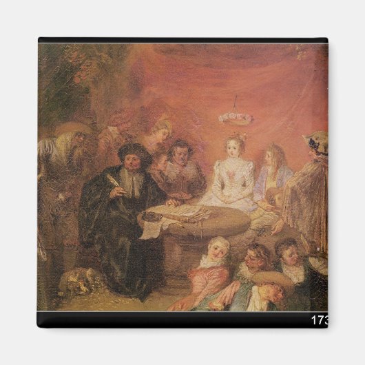De bride- en Groomtafel Magneet (Voorkant)
