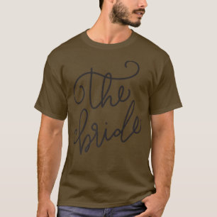 De Bride Monoline Blk Lettering T-shirt
