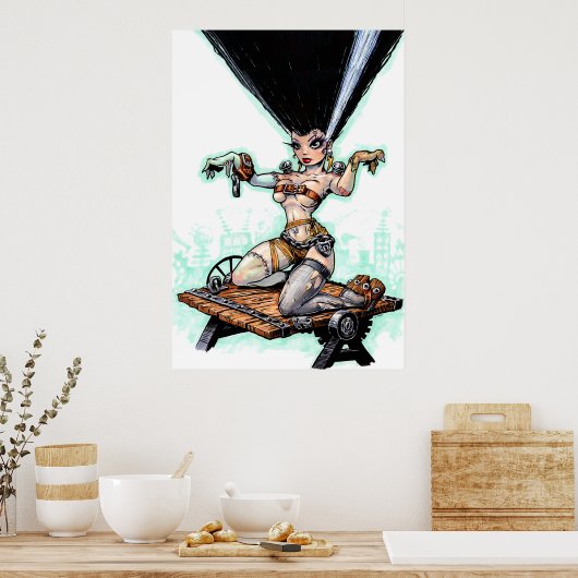 De bride poster (Keuken)