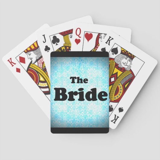 De bride speelkaarten (Achterkant)