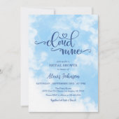 De Bride staat op Cloud Nine Vrijgezellenfeest Kaart (Voorkant)