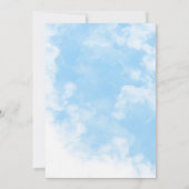 De Bride staat op Cloud Nine Vrijgezellenfeest Kaart (Achterkant)