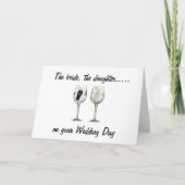 DE BRIDE-THE-DAUGHTER-WEDDING KAART (Voorkant)