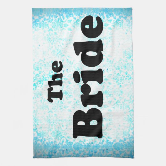 De bride theedoek (Verticaal)