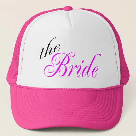 De bride trucker pet (Voorkant)
