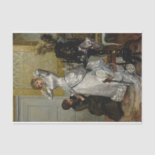 De Bride van Rudolf Ernst Tissuepapier (Voorkant)