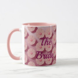 De Bride Wine Pink Daisies Combo Mok