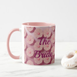 De Bride Wine Pink Daisies Combo Mok