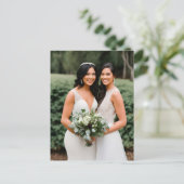 De briden briefkaart (Staand voorkant)