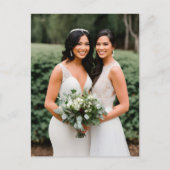 De briden briefkaart (Voorkant)