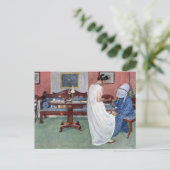 De Bridesmaid 1910 Briefkaart (Staand voorkant)