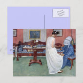 De Bridesmaid 1910 Briefkaart (Voorkant / Achterkant)