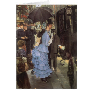 De Bridesmaid (alias de reiziger) van James Tissot