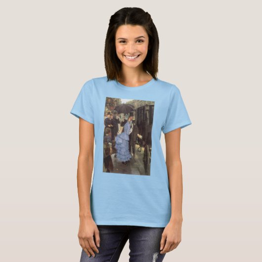 De Bridesmaid (alias de reiziger) van James Tissot T-shirt (Voorkant volledig)