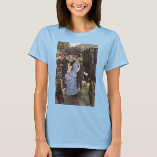 De Bridesmaid (alias de reiziger) van James Tissot T-shirt (Voorkant)
