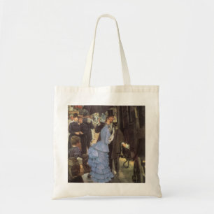 De Bridesmaid (alias de reiziger) van James Tissot Tote Bag