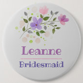 De Bridesmaid Button Badge (Voorkant)