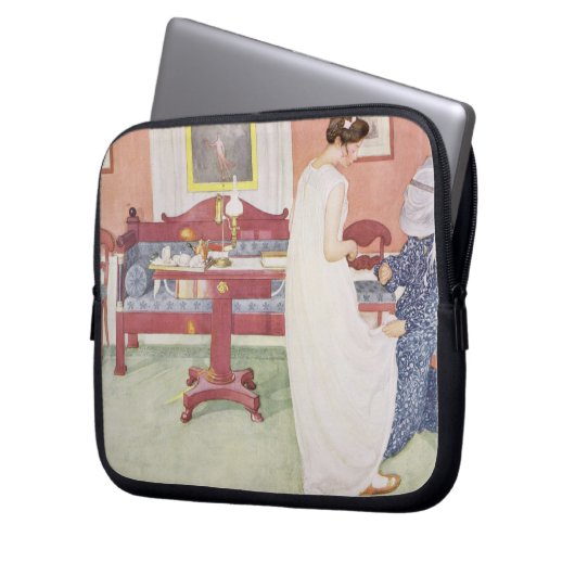 De Bridesmaid, café. in "Lasst Licht Hinin" ("Let Laptop Sleeve (Voorkant Links)