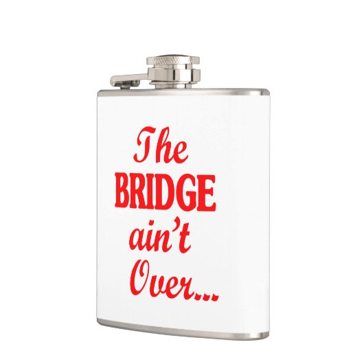 De BRIDGE is niet voorbij... Heupfles (Links)