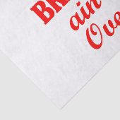 De BRIDGE is niet voorbij... Tissuepapier (Detail)