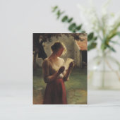 De brief briefkaart (Staand voorkant)