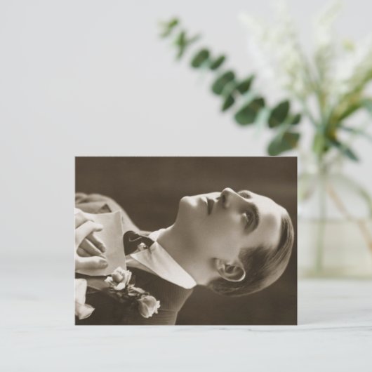 De brief briefkaart (Staand voorkant)